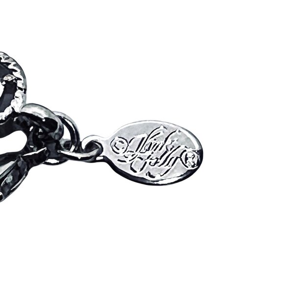 Kirks Folly Silver Tone Aurora Borealis Crystal Rhinestone Bib Necklace (5993) - Picture 12 of 12